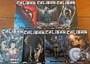 Lot of 7 comics Caliban #1-7 Avatar Press FULL RUN! Garth Ennis sci-fi horror - Picture 1 of 2
