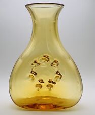Vintage Whitefriars Gold Dimple Vase 9864 pattern Number 1980