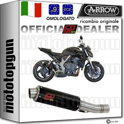 ARROW TERMINALE HOM GP2 GP 2 GPGUN TITAN LOOK NERO HONDA CB 1000 R 2012 12 Foto 1 de 3