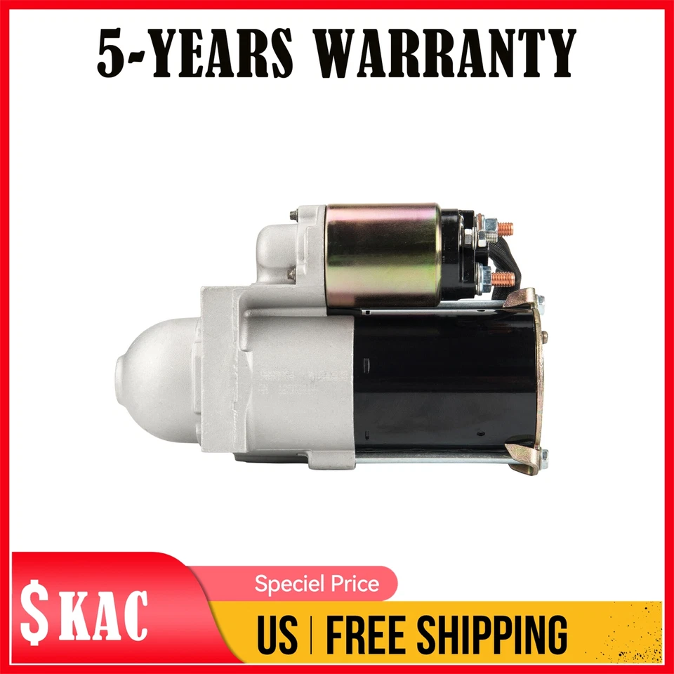 Starter For GMC Jimmy 1992-96 Chevy Astro 4.3L 1997-98 GMC Savana 1500 5.7L - Image 1 of 4