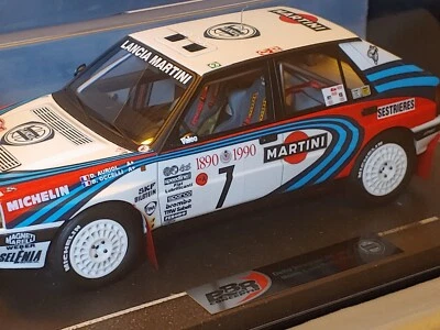 BBR 1:18 LANCIA DELTA 16v Auriol WINNER Rallye MONTECARLO 1990 -RARE Lm.96 Pcz - Immagine 1 di 4