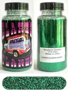 Blakes Metal Flake .015 Soylent Green Hot Rod Custom Paint automotive 2oz jar - Picture 1 of 1