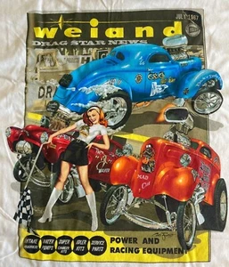 WEIAND Drag star (008) Men's 100% Cotton T-shirt NHRA Drag Racing - Picture 1 of 2