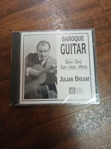 Baroque Guitar Julian Bream CD Brand New Sealed - Picture 1 of 3