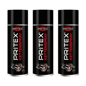 Kettenspray 3 x 400 ml Sprühfett Schmieröl Schmierfett Haftschmiermittel			 - Bild 1 von 4