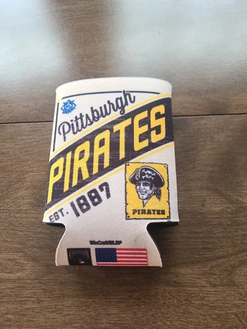 Nice Wincraft Pittsburgh Pirates Can Koozie. Cooperstown Collection NWOT Cover