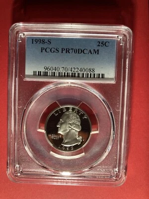 1998 S Washington Quarter - Image 1 of 2