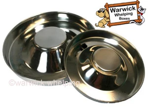 Platillo de alimentación para cachorros de destete mediano o XL de acero inoxidable para cachorros  - Imagen 1 de 3