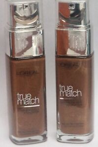 L'Oreal True Match Liquid Foundation 10.D 10W Deep Golden 30ml X 2 Super Blend