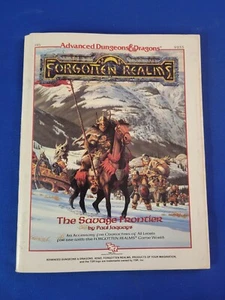 Forgotten Realms The Savage Frontier Adventure Module with (2) Maps - AD&D 9233 - Picture 1 of 3