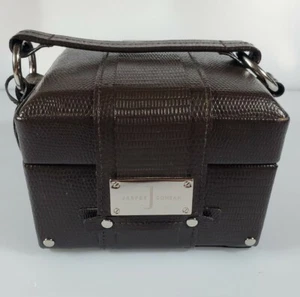 Schmuckkästchen Jaspis Conran Leder braun - gebraucht - Bild 1 von 8
