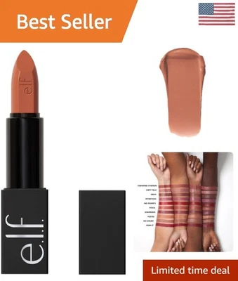 Long-Lasting O Face Satin Lipstick in No Doubt - Luxurious, Hydrating Finish - Image 1 of 4