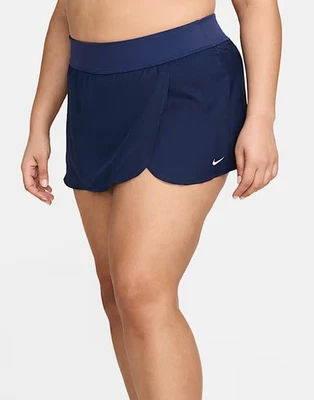 NWT $56 Nike Swim Women’s Board Skirt Midnight Navy NESS9253-440 Plus Size 2X - Image 1 of 4