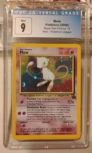 Mew Black Star Promo 9 Holo CGC 9 carte Pokemon classificate - Foto 1 di 2