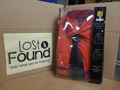 Camisa/corbata de vestir Croft & Barrel 151/2-16 32/33 ajustada *nueva en caja* Foto 1 de 4