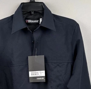 Blauer 8371 Long Sleeve Armorskin Base Shirt ( Small) New NAVY Uniform Polo NWT - Picture 1 of 7