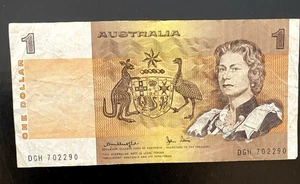 1979 LAST PREFIX AUSTRALIAN $1 ** DGH 702290 ** KNIGHT / STONE HARD TO FIND - Picture 1 of 3