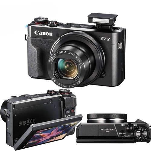 Canon PowerShot G7 X Mark II 20.1 MP Digital Camera 7x Optical