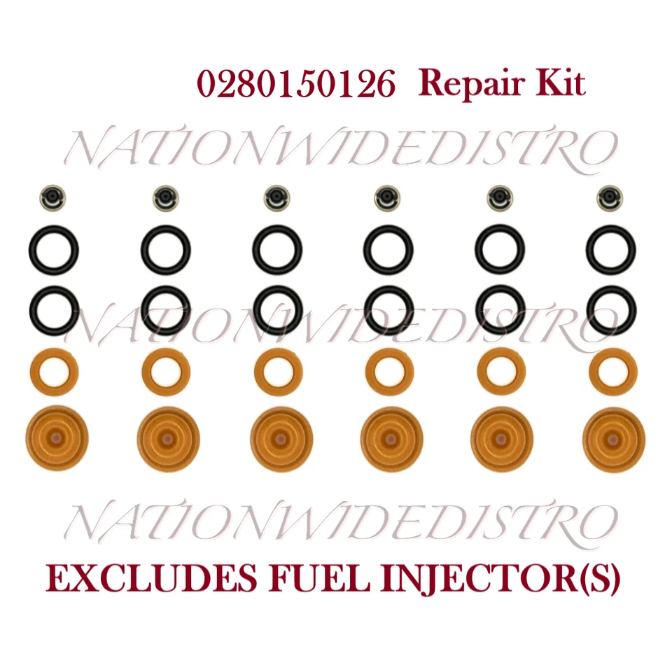Kit de reparación de inyectores de combustible para Dodge Monaco Eagle Premier 1988-1991 3,0 L V6 Foto 1 de 1