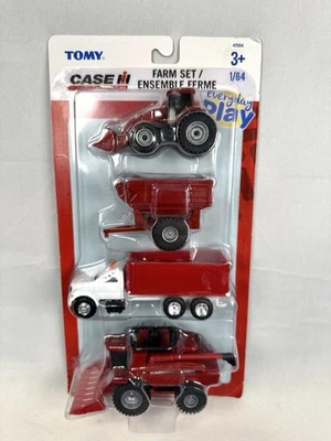 1:64 Case IH Farm 4 Piece Play Set By Tomy Item #47004 - Image 1 of 4