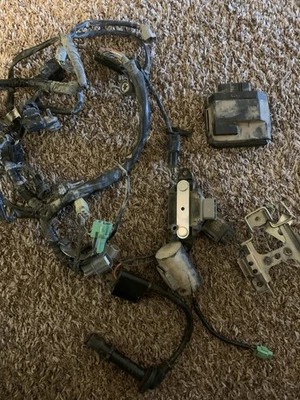 Kawasaki KX450F 2011 OEM principal ecu cdi arnés de cableado conectores de telar Foto 1 de 4