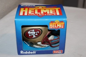NOS Vintage Riddell NFL American Football San Francisco 49ers Mini Micro Helmet - Picture 1 of 10