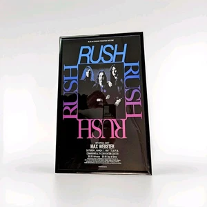 Rush 1981 Louisville, KY  Framed Concert Poster - Picture 1 of 3