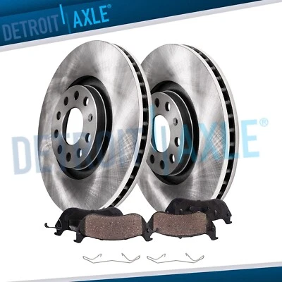 Front Disc Rotors + Ceramic Brake Pads for Audi Q3 Quattro Passat Tiguan Limited - Image 1 of 4