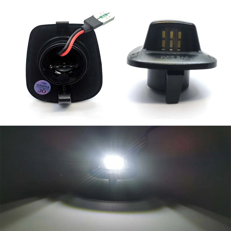 1991 For GMC Syclone 1992-1993 GMC Typhoon White LED License Plate Lights Lamp - Imagem 1 de 4