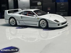 1/18 Kyosho/BBR Ferrari F40 Metallic White - Bild 1 von 12