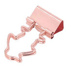100Pcs Cute Binder Clips Animal Shape Clamping Force Sturdy Metal Paper Clamps?