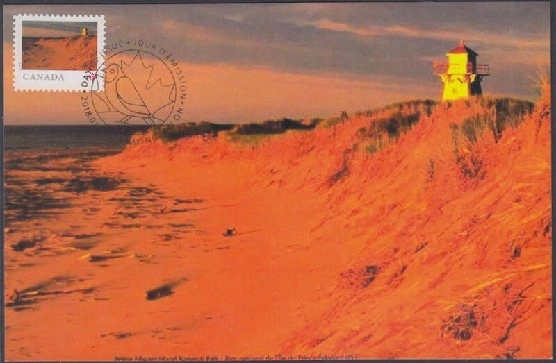 CANADA #3073 - FROM FAR & WIDE PRINCE EDWARD ISL NAT'L PARK, SUPERB MAXIMUM CARD - Image 1 of 1