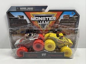 Monster Jam 2024 1:64 Serie 29 Paquete de 2 “Zombie vs El Toro Loco”, ¡NUEVO DEBES VERLO! - Imagen 1 de 8