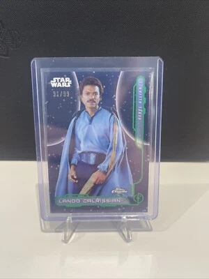 Lando Calrissian 2024 Topps Chrome Star Wars Rebel Alliance Insert 31/99 #RA-5 - Image 1 of 2