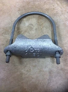 CROUSE HINDS RAC400HD CONDUIT CLAMP RIGHT ANGLE 4" SCI - Picture 1 of 3