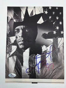 Ice-T Actor Rapper Signed Autograph 8 x 10 Magazine Photo PSA DNA - Picture 1 of 4