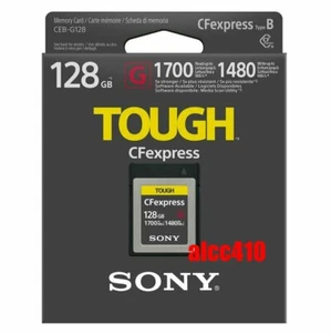 Sony 128GB CFexpress Type B Memory Card Tough CEB-G128 R1700MB/s W1480MB/s AU - Picture 1 of 1