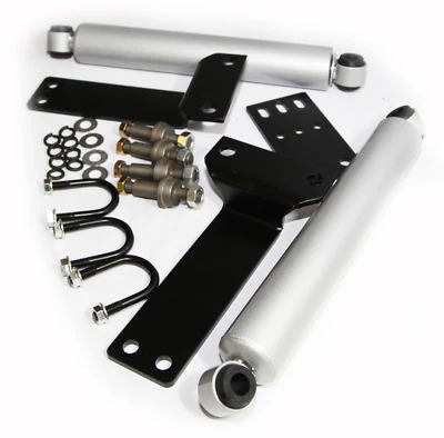 Dual Steering Stabilizer for 1999-2004 Ford F250 F350 Super 4WD - Image 1 of 4