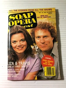 b SOAP OPERA Digest October 1979 SEARCH for TOMORROW Liza & Travis - Picture 1 of 2