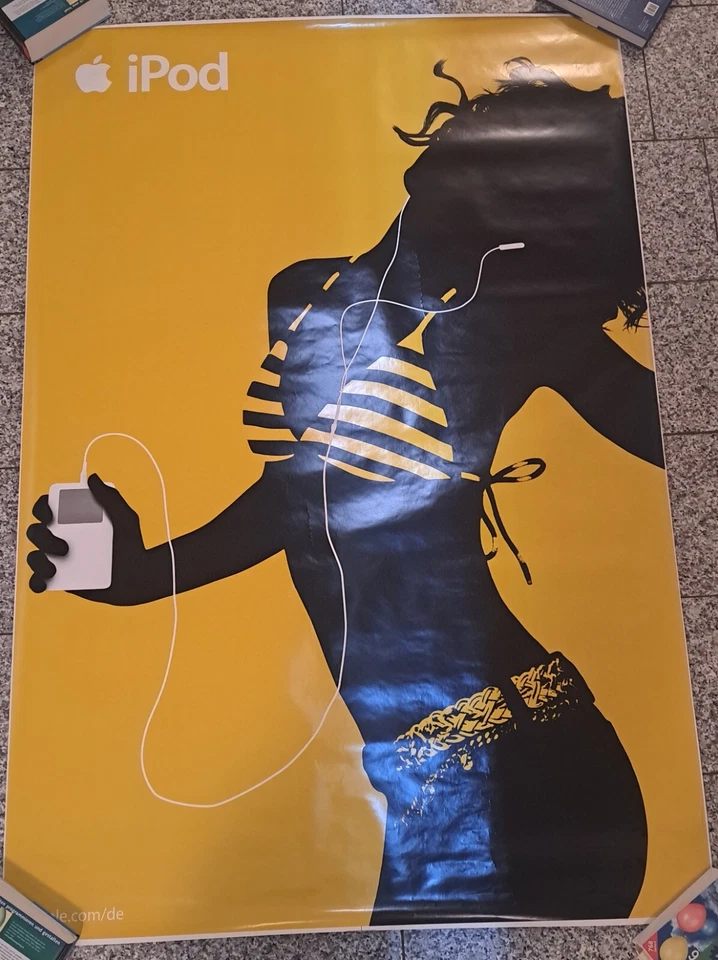 Original Apple iPod Werbeplakat Merchandising/Werbung 2005 - Bild 1 von 1