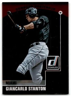 2015 Donruss Preferred Bronze Giancarlo Stanton Miami Marlins #25 - Image 1 of 2