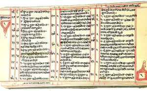 INDIA JAINISTA RELIGIOSO MANUSCRITO GUNMALA HINDI ESCRITO EN 1945 - Imagen 1 de 8
