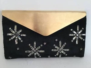 NUEVO JIMMY CHOO CHARLIZE SOBRE EMBELLECIDO EMBRAGUE - Imagen 1 de 1
