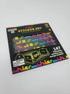 Tetris 147 Stück Sticker Set mit Design Booklet - Brandneu - Bild 1 von 2
