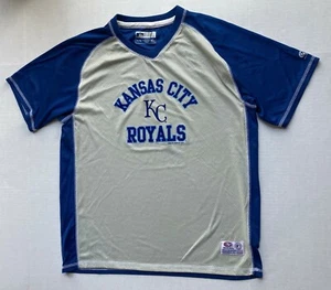 Kansas City Royals Shirt World Series 2014 True Fan Youth XL V-Neck Short Sleeve - Picture 1 of 8