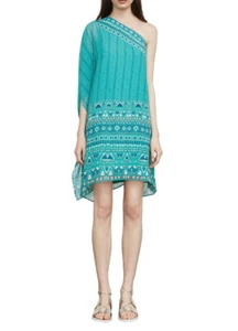 NUEVO VESTIDO BCBGMAXAZRIA ALANA UN HOMBRO AAZ65L74/M633A TALLA M - Imagen 1 de 5