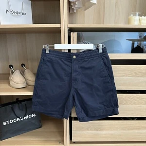 Pantalones Cortos Polo Ralph Lauren Para Hombre Talla M Azul Marino Calce Clásico Verano Chino Vacaciones Logo. - Imagen 1 de 7