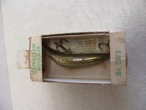 Vintage Canadian Wiggler CW3 Fishing Lure - Picture 1 of 4