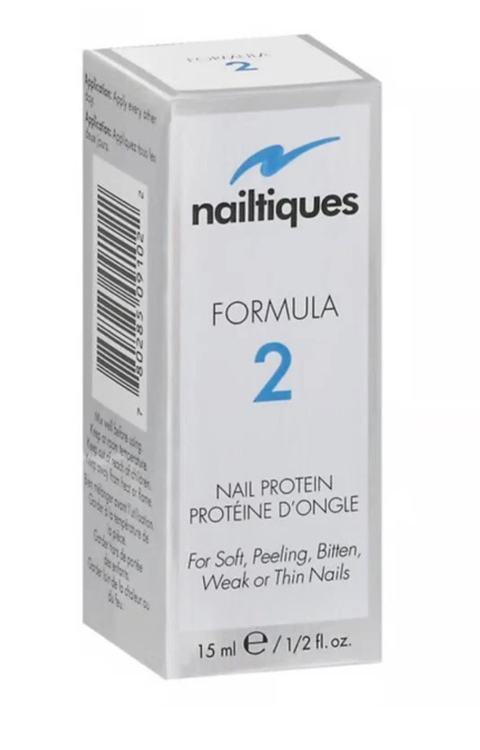Nailtiques "FORMULA 2 NAIL PROTEIN" 15mL (Tamaño Grande) Totalmente Nuevo Foto 1 de 1