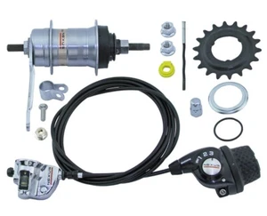 Juego de buje de 3 velocidades Shimano Nexus montaña rusa engranaje interno SG-3C41 36H para ruedas traseras. - Imagen 1 de 1